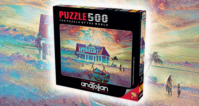 anatolian puzzle 500 parça tatil evi