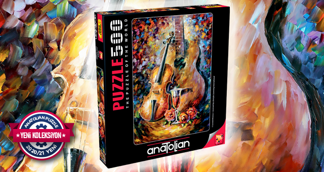 anatolian puzzle 500 parça Gitar Keman