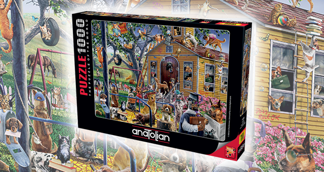 anatolian puzzle 1000 parça teneffüs