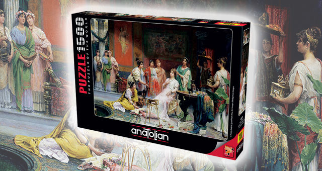 anatolian puzzle 1500 parça davet hazırlığı