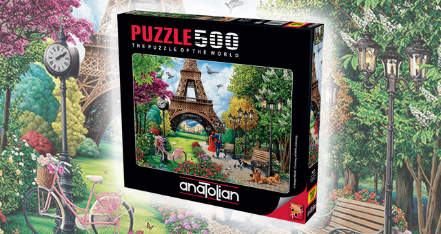 anatolian puzzle 500 parça paris baharı